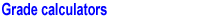 Grade calculators